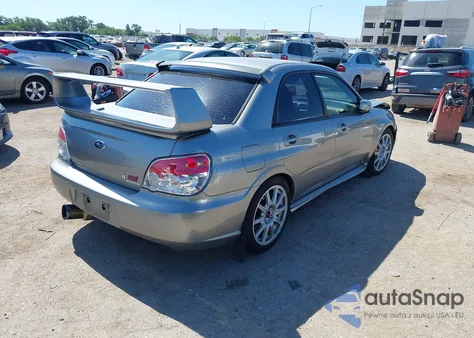 2007 Subaru Impreza Wrx Sti из США, поврежденный, VIN JF1GD76667L508933